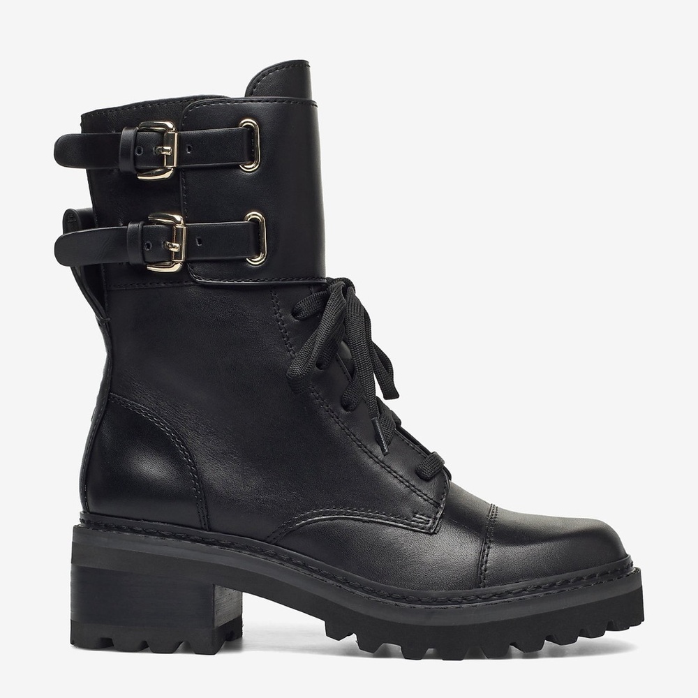New with tags DKNY combat boots size 7.5